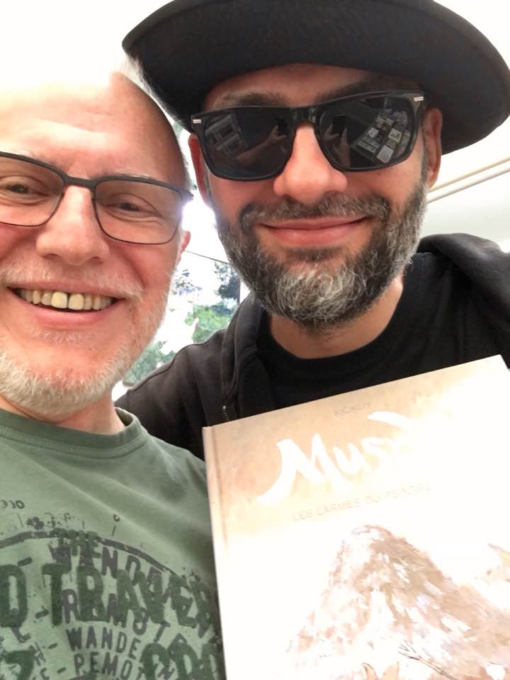 Dédicace Kickliy à Giverny - 28 juin 2017