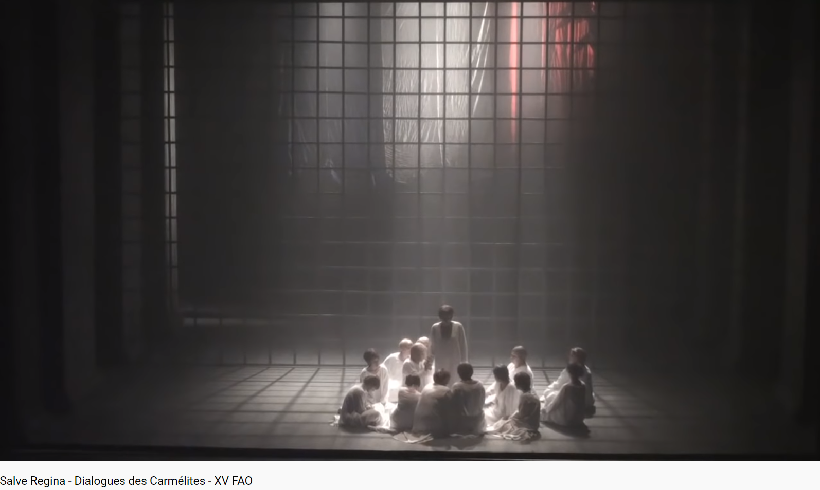Poulenc Dialogue des Carmélites Salve Regina